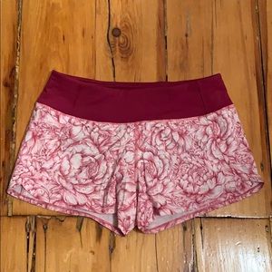 Lululemon Speed Shorts
